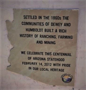 Humboldt Plaque