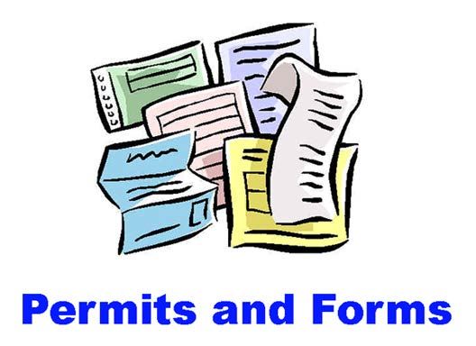 Permits and Forms